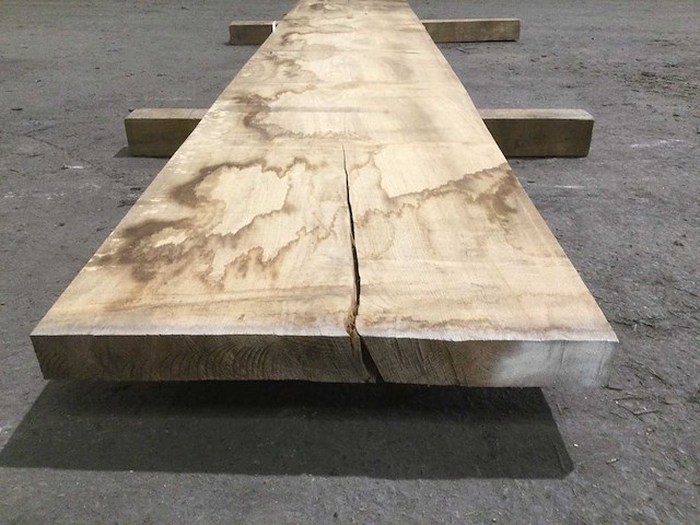 Plank essen 4000 x 610 x 60 mm ( 1 x ) - afbeelding 6 van  8
