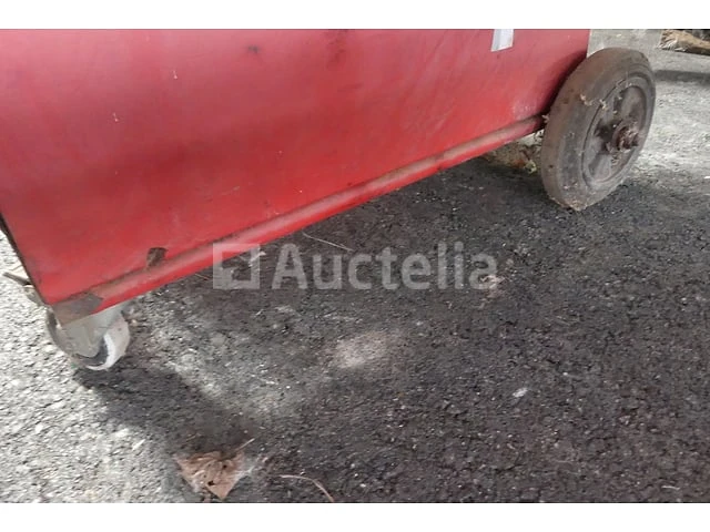 Plank op wielen, handwagen - afbeelding 3 van  12