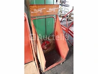 Plank op wielen, handwagen