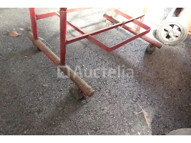 Plank op wielen, handwagen - afbeelding 7 van  12
