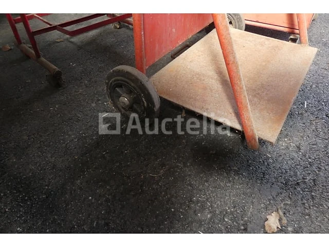 Plank op wielen, handwagen - afbeelding 10 van  12
