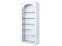 Planken met witte melaminecoating - afbeelding 4 van  10