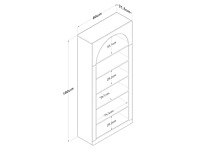 Planken met witte melaminecoating - afbeelding 8 van  10