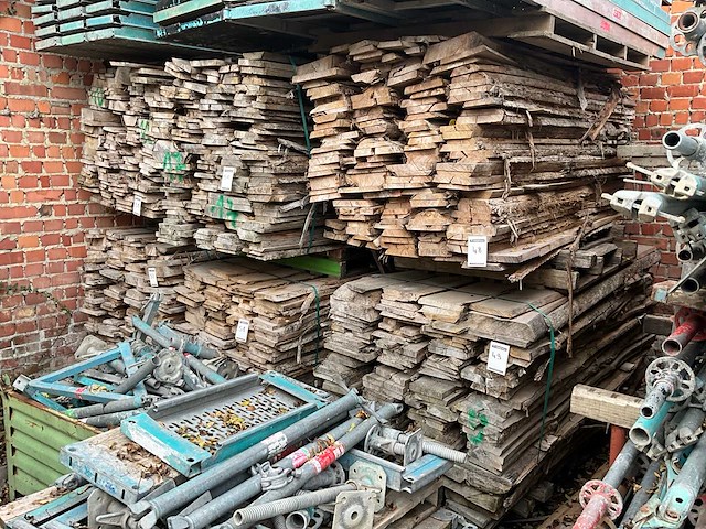 Planken teak - afbeelding 1 van  5