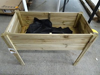 Plantenbak in hout - afbeelding 1 van  2