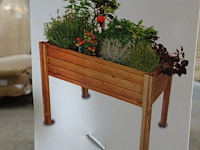 Plantenbak in hout - afbeelding 2 van  2