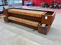 Plantenbak-zitbank (2x)