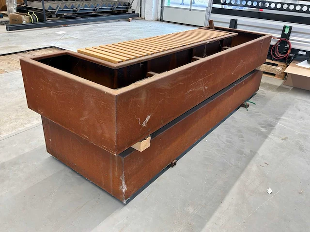 Plantenbak-zitbank (2x) - afbeelding 4 van  7