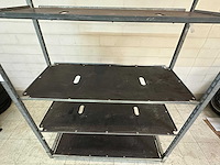 Plantenkar + 2 vaste metalen rekken - afbeelding 6 van  11