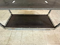 Plantenkar + 2 vaste metalen rekken - afbeelding 9 van  11