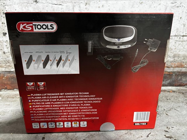 Plasma luchtreiniger ks tools - afbeelding 2 van  2
