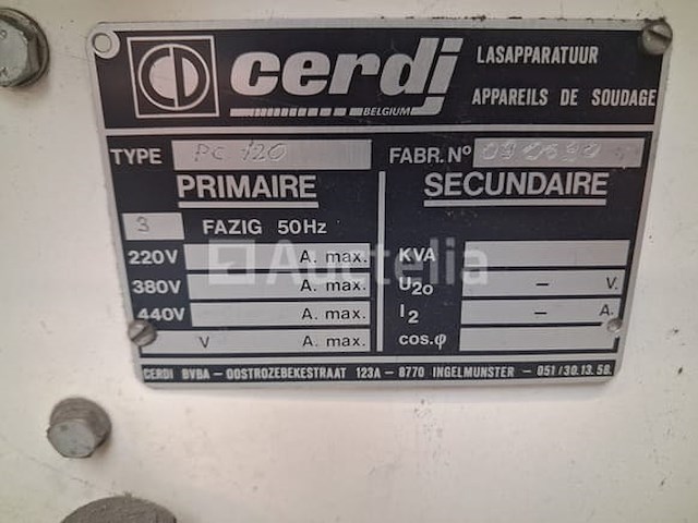 Plasmabrander cerdi p120 - afbeelding 4 van  5