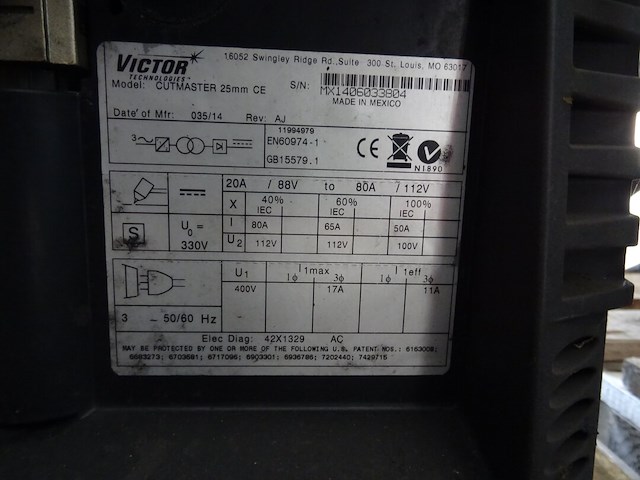 Plasmasnijder victor - afbeelding 4 van  6