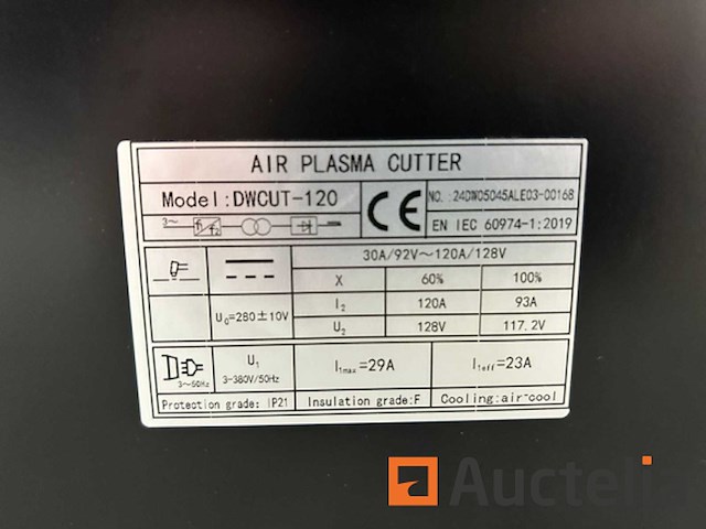 Plasmasnijmachine daewoo dwcut120 - afbeelding 5 van  22