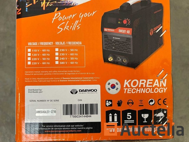Plasmasnijmachine daewoo dwcut40 - afbeelding 14 van  14