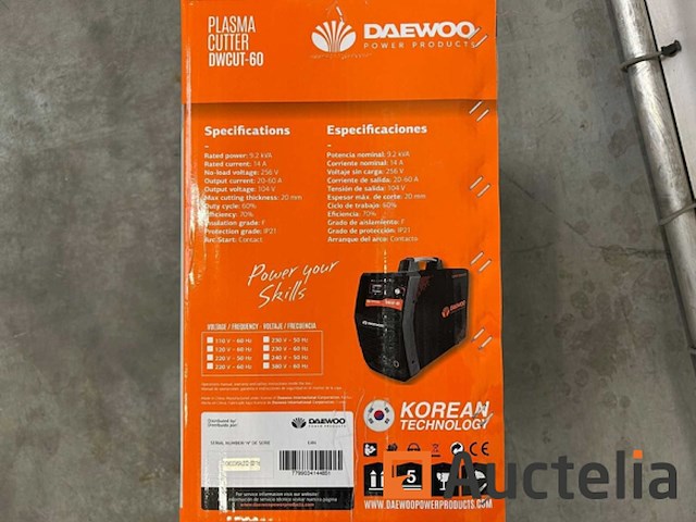 Plasmasnijmachine daewoo dwcut60 - afbeelding 14 van  17