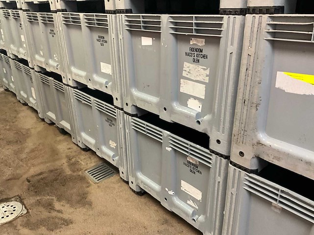 Plastibac palletboxen/magazijnbakken (58x) - afbeelding 12 van  12
