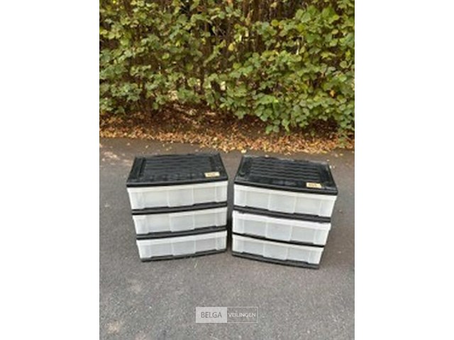 Plastic bakjes (2x) - afbeelding 1 van  1