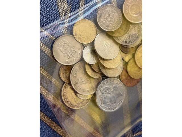 Plastic enveloppe met diverse munten - afbeelding 3 van  5