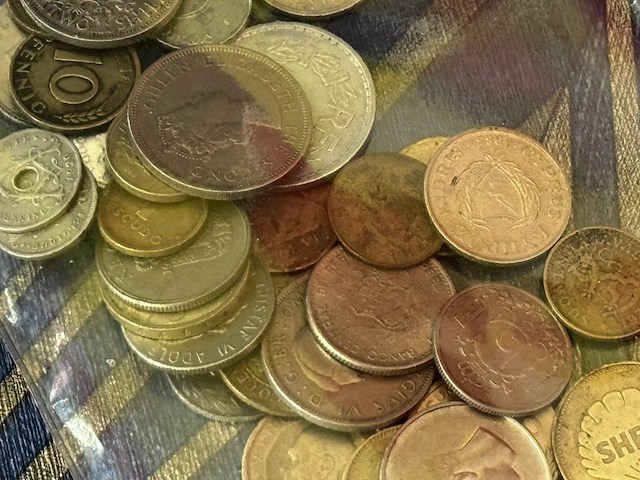 Plastic enveloppe met diverse munten - afbeelding 5 van  5