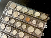 Plastic mapje met diverse kleine munten - afbeelding 2 van  4