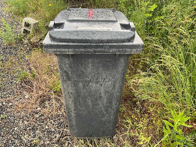Plastic omnium 240l afvalcontainer - afbeelding 4 van  5