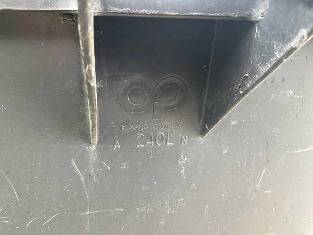 Plastic omnium 240l afvalcontainer - afbeelding 5 van  5