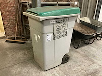 Plastic omnium verrijdbare afvalcontainer - afbeelding 1 van  2