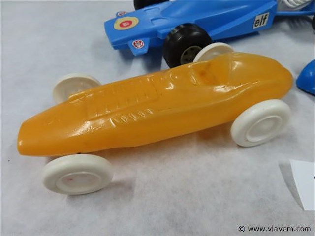 Plastic racewagens - afbeelding 4 van  4