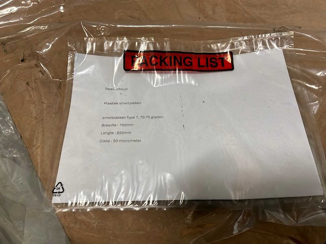 Plastic smeltzakken - afbeelding 5 van  5