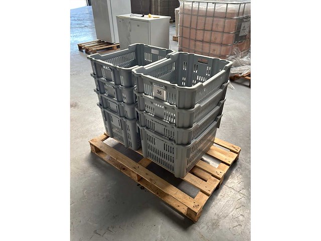 Plastiek bakken (8x) - afbeelding 1 van  4