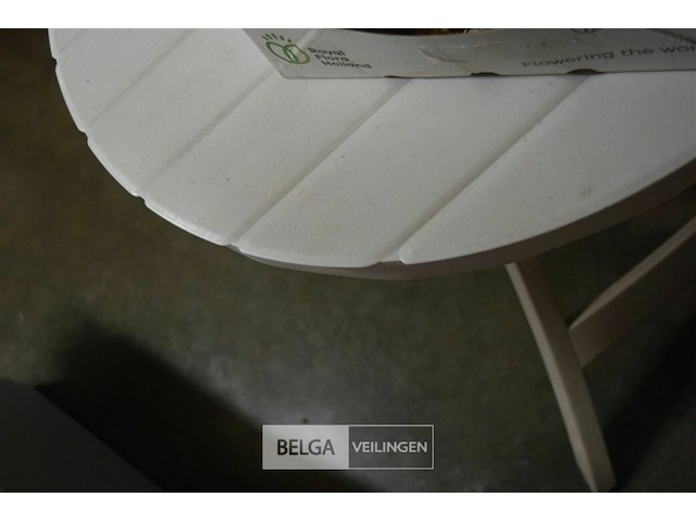 Plastieken tafel en 2 stoelen - afbeelding 4 van  6