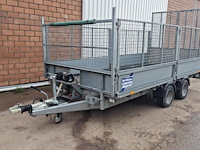 Plateau aanhangwagen ifor williams 4.30x1.90m - afbeelding 1 van  1