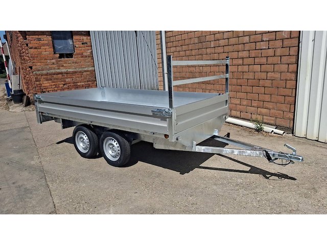 Plateau aanhangwagen kerenzo 750kg 3x1.50m - afbeelding 1 van  1