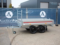 Plateau aanhangwagen vdm trailers 260x150cm 2025 nieuw - afbeelding 1 van  1