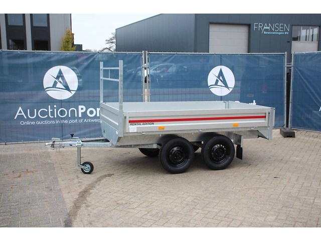 Plateau aanhangwagen vdm trailers 260x150cm 2025 nieuw - afbeelding 1 van  1