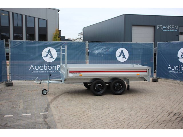 Plateau aanhangwagen vdm trailers 300x150cm 2025 nieuw - afbeelding 1 van  1