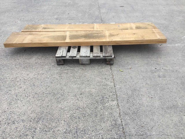 Plateau eiken 2240x680x70 - afbeelding 4 van  6