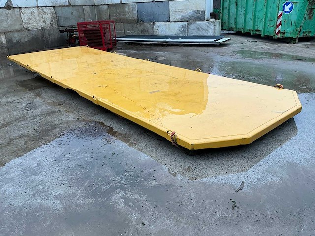 Plateau voor peecon dumper aanhanger - afbeelding 1 van  8