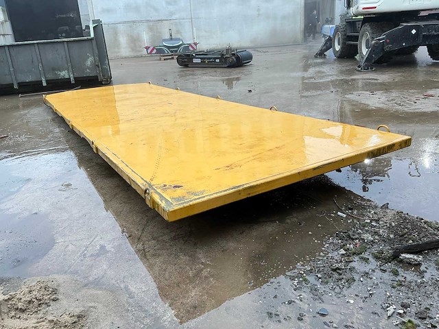 Plateau voor peecon dumper aanhanger - afbeelding 3 van  8