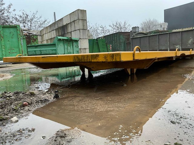 Plateau voor peecon dumper aanhanger - afbeelding 5 van  8