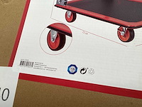 Plateauwagen 150 kg, afmeting 73 × 47 cm - afbeelding 3 van  4