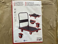 Plateauwagen 91x61 cm, 250kg - afbeelding 5 van  8