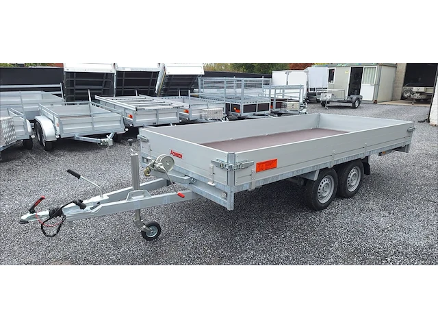 Plateauwagen anssems asx 2500kg nieuw - afbeelding 1 van  1