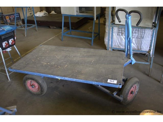 Plateauwagen fetra 6450l bj 2020 cap 1000kg - afbeelding 1 van  4
