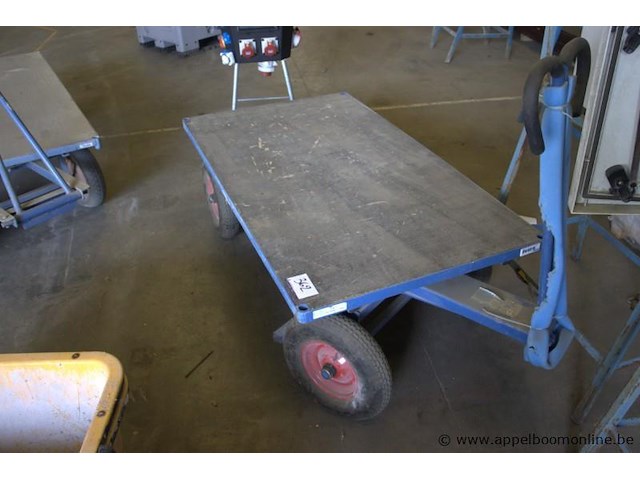 Plateauwagen fetra 6450l bj 2020 cap 1000kg - afbeelding 2 van  4