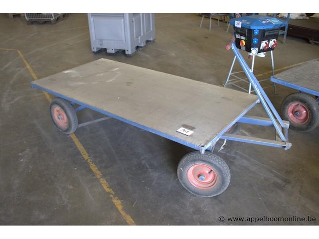 Plateauwagen fetra cap 1250kg - afbeelding 1 van  4