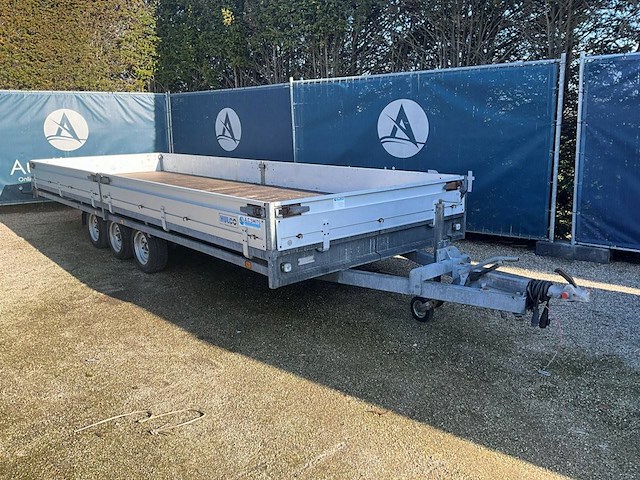 Plateauwagen hulco 890kg 2016 - afbeelding 1 van  1