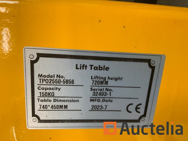 Plateauwagen lift rte - afbeelding 1 van  5