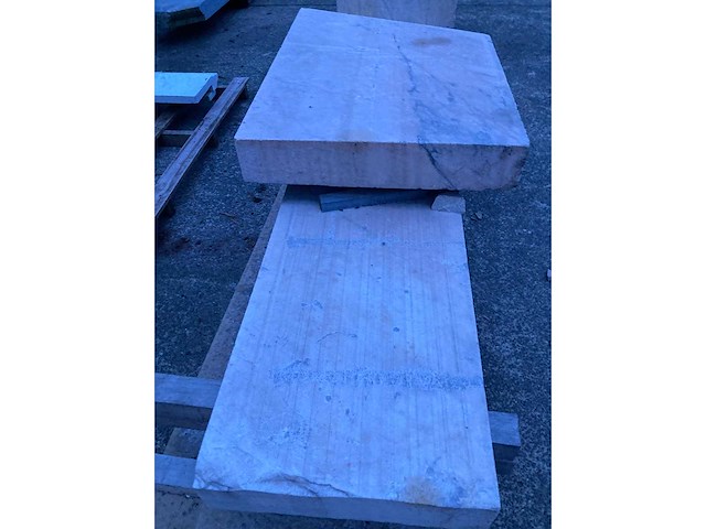 Platen bourgondische witsteen en marmer rosé aurore - afbeelding 2 van  11